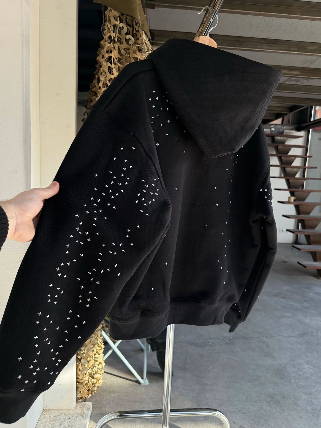 Gothic Zip Hoodie